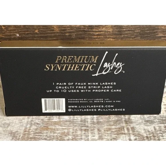 Lilly Lashes BOSTON Faux Mink Premium Synthetic Lashes 1 Pair Cruelty Free - $28 - Picture 3 of 4